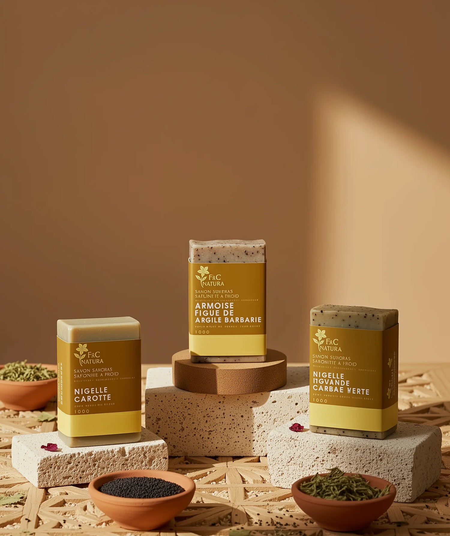 Savons 100% naturelles du Maroc F&C Natura