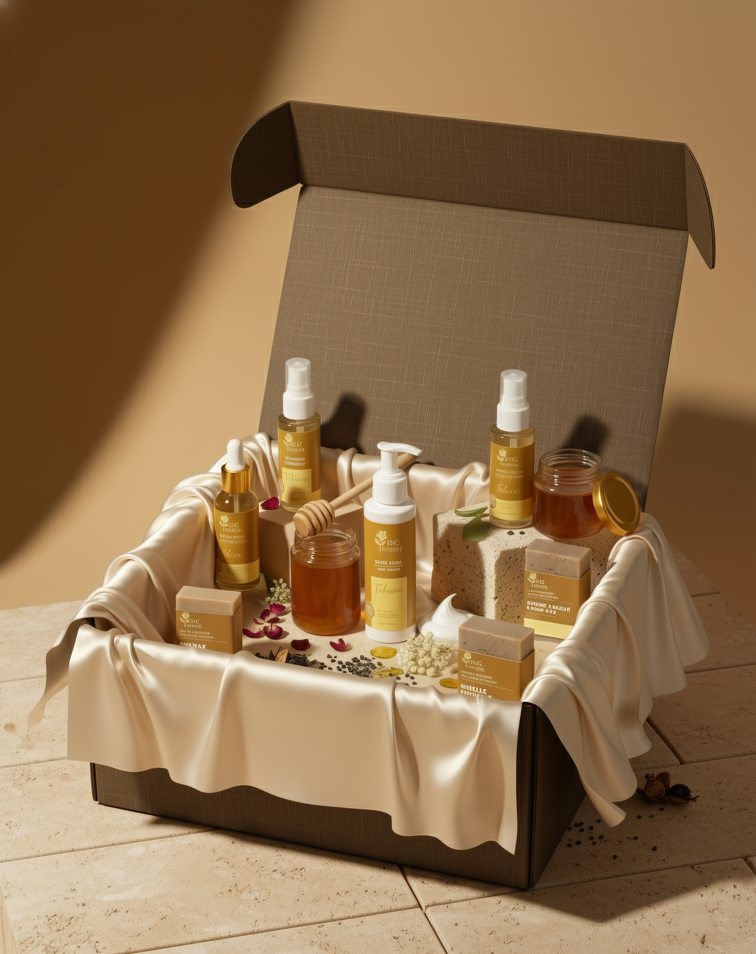 Nos Coffrets Beauté & Bien-être F&C Natura – rituels naturels et artisanaux du Maroc pour visage, corps, cheveux et bien-être