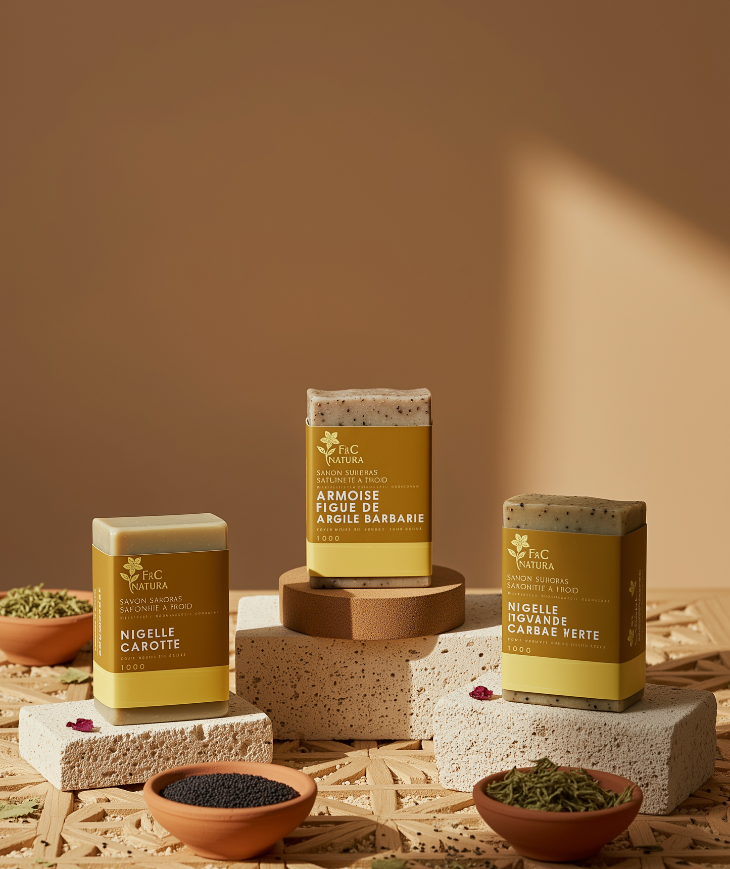 Découvrez tous les savons 100% naturelles du Maroc by F&C Natura